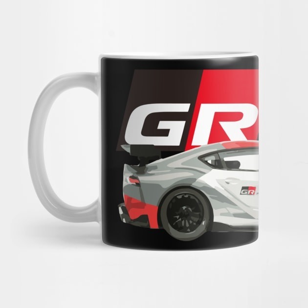 A90 GR Supra GT4 Racing Concept แก้วกาแฟ
