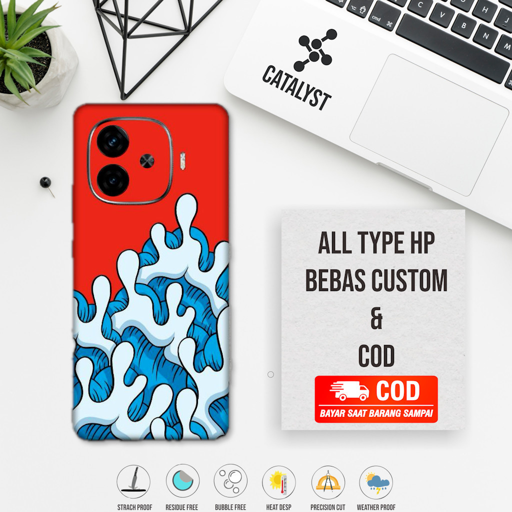 Garskin Skin Iqoo Z9 Fullbody art ซื้อ 1 แถม 2 - ปรับแต่งได้ - Motif 9M9
