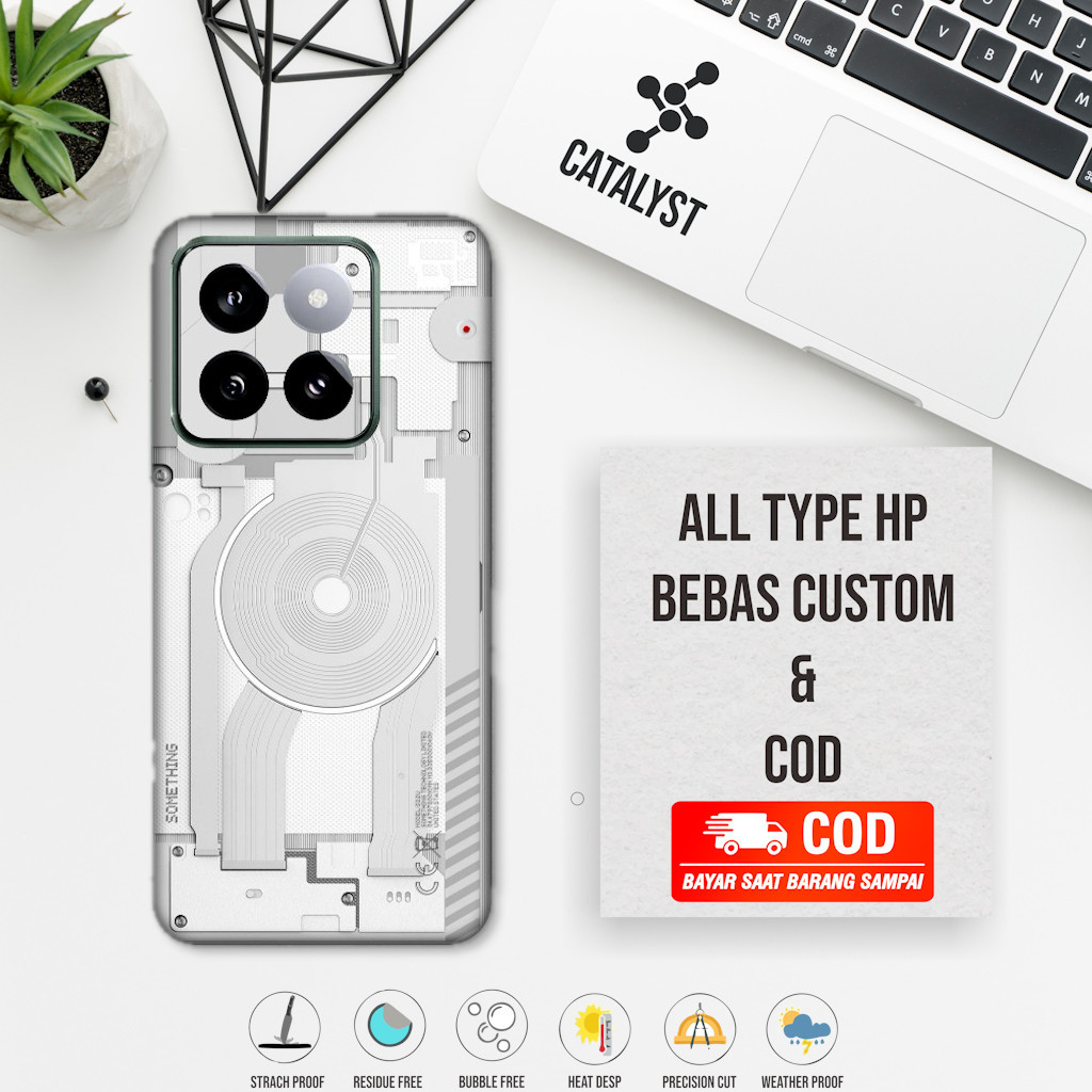 Garskin Skin xiaomi 14 Fullbody things series ซื้อ 1 แถม 2 - ปรับแต่งได้ - Motif I4S