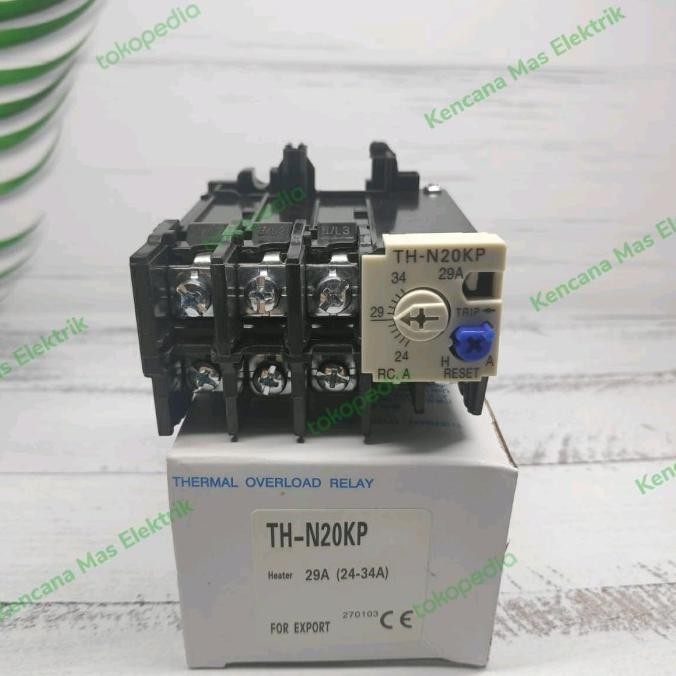 MITSUBISHI โอเวอร์โหลดรีเลย์ Th-N20 24-34A มิตซูบิชิ