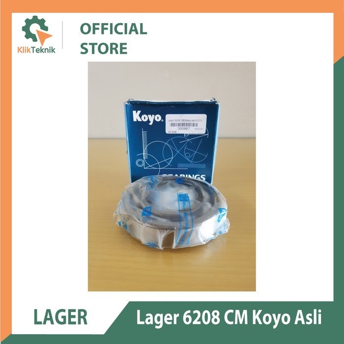 แบริ่ง Koyo 6208 CM ดั้งเดิม (G1000 Boxer, G900B)