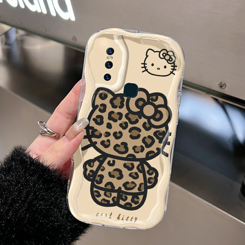 เคสโทรศัพท์สําหรับVIVO V15 V15 Pro S1 S1 Pro V20 Pro S7 V9 V9 Pro V9 Youth Y85 Y85A Z1i Z3xกรณีแมวน่