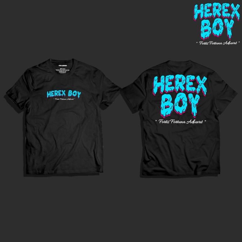 Herex Boy T-Shirt Cool Viral T-Shirt Mens Distro T-Shirt Herex Boy