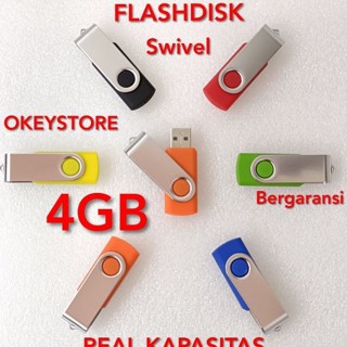 Flashdisk 4GB หมุนได้ ความจุจริง