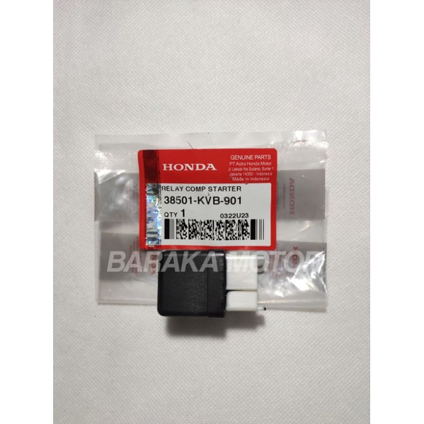 สวิตช์สตาร์ทรีเลย์ Vario 110/ Revo 110 Fi/ Scoopy eSP AHM - 38501KVB901