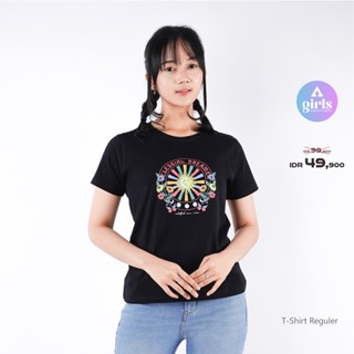  เสื้อยืด ลาย Luna Black Kaos 1BA01