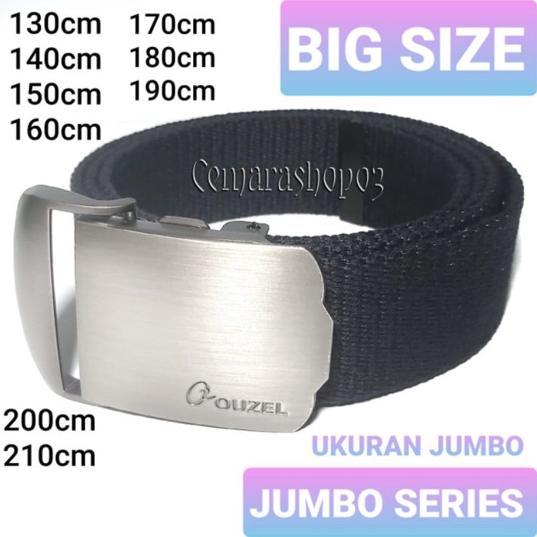 สต็อกจํากัดเข็มขัดหัวเข็มขัดสําหรับผู้ชายผู้หญิง JUMBO SIZE SERIES OXLEY คลิปรุ่น