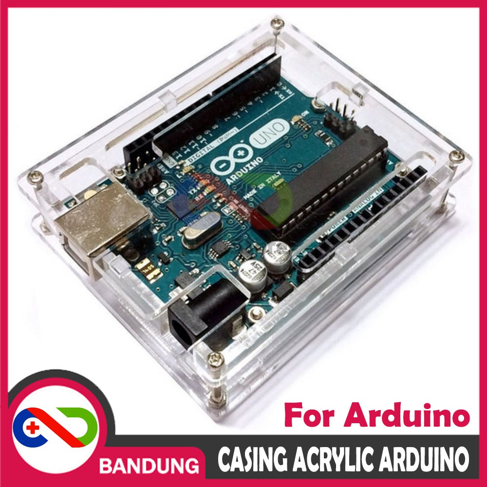 ARDUINO UNO R3 V3 กล่องเคสพลาสติก ARDUINO CASE