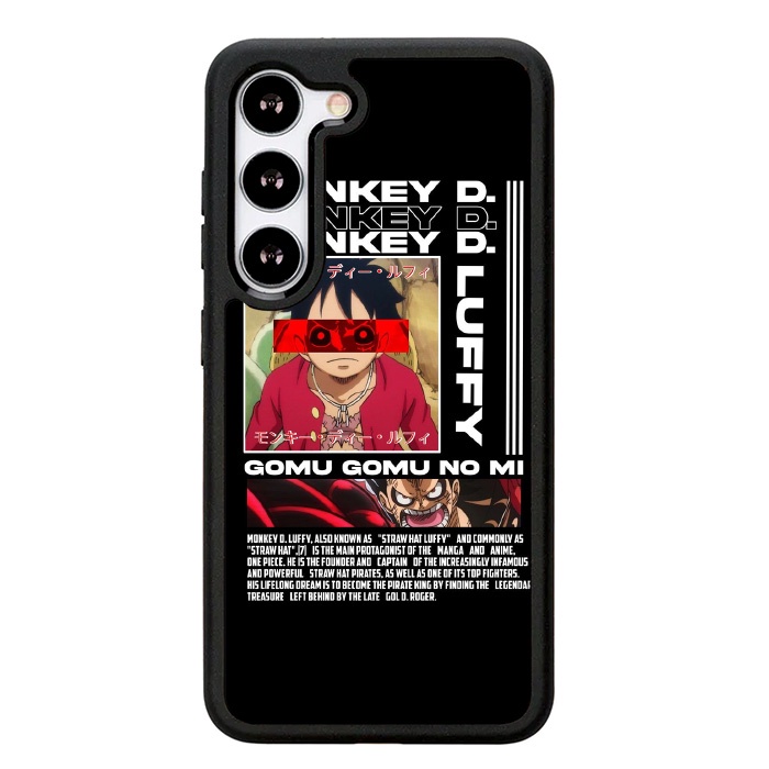 Case Casing Softcase Hardcase Samsung Galaxy S23 FE 5G Monkey D luffy Gomu GOmu No AO0062