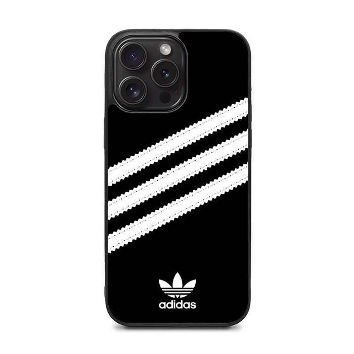 เคสโทรศัพท์มือถือ ลาย Adidas Samba สีดํา สําหรับ Iphone 15 14 13 12 11 X Xs Xr Pro Max Mini Plus