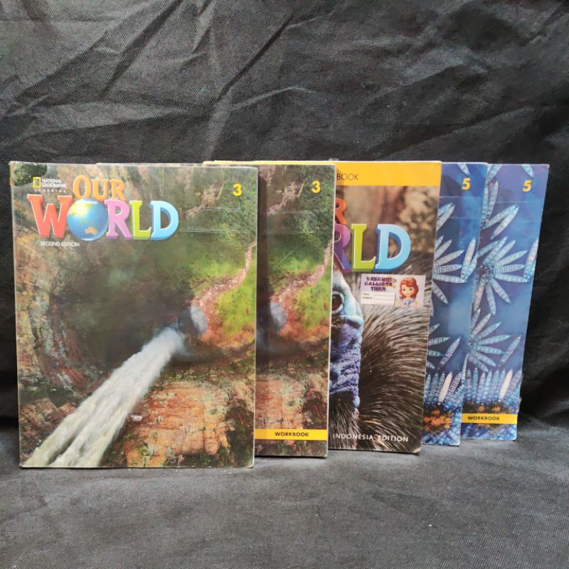 หนังสือโลกของเรา 1,2,3,4,5,6 I,II,III, IV, V,VI, SD, Student Book, Workbook, National Geographic Lea