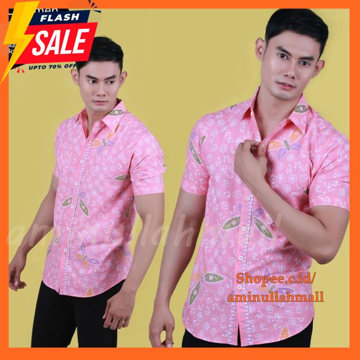 KAMEJA BATIK SHIRT KBG-077 EXCLUSIVE BOUTIQUE QUALITY CASUAL FRIDAY FRIDAY FRIDAY BATIK สินค้าที่ดีท
