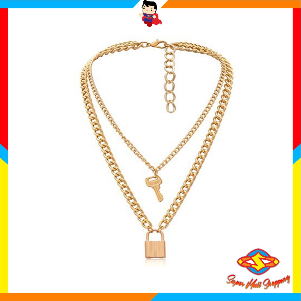 SMS Multilayer Gold Coin Chain สร้อยคอ Choker 6515 5 ชั้นสร้อยคอเหรียญ Pearl Accent สไตล์วินเทจผู้หญ