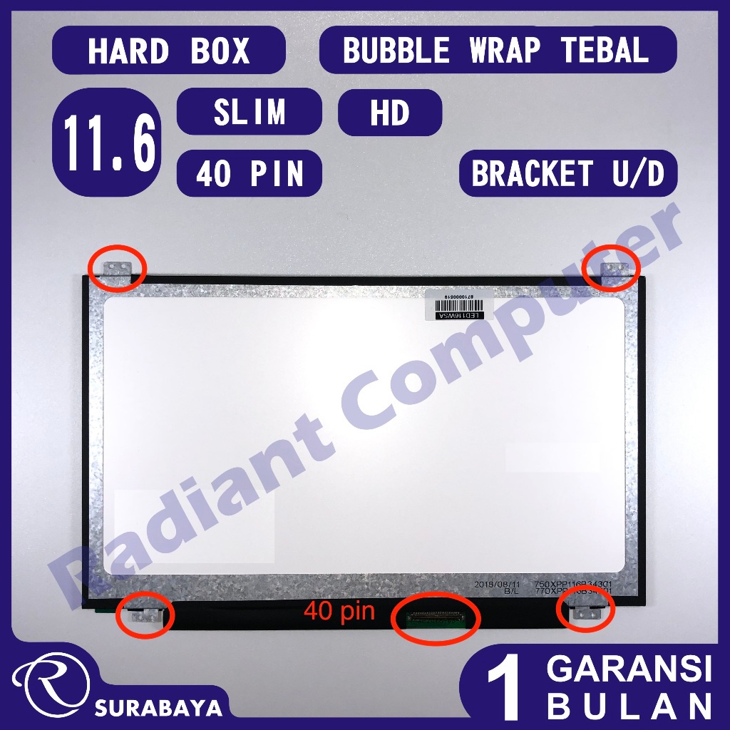 LCD LED Acer Travelmate B113-E B113-M B113