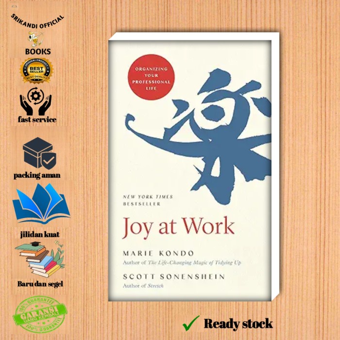 หนังสือ Joy at work Book โดย marie Kondo และ Scott sonenshein-JK