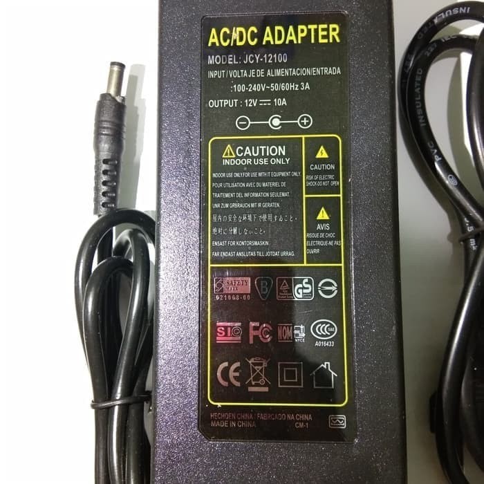 MANTAP ADAPTER 12V 10A AC เป็น DC