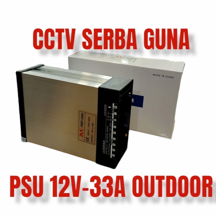 MANTAP Power Supply 12v 33a สามารถเล่นกลางแจ้งได้ 33a