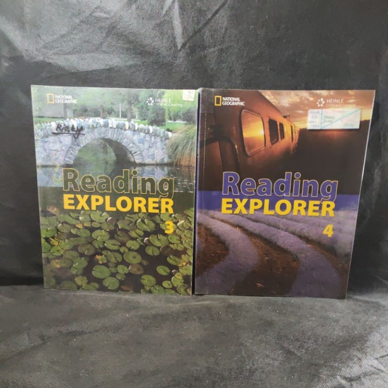 Reading Explorer Book 3, 4, National Geographic, Heinle Cengage Learning