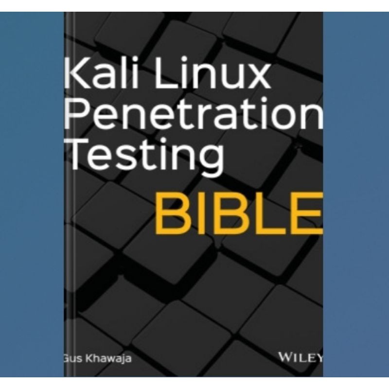 Kali Linux Penetrating การทดสอบหนังสือพระคัมภีร์