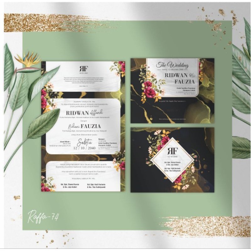 คําเชิญ Rafa เปล่า 74