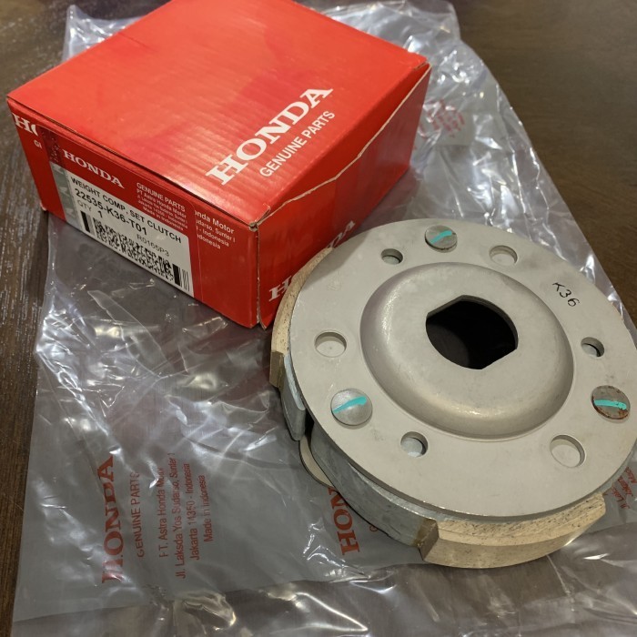 K36 DOUBLE ASSY CLUTCH PLATE MOTORCYCLE VARIO 125 150 FI ESP F1 NMAX N-MAX