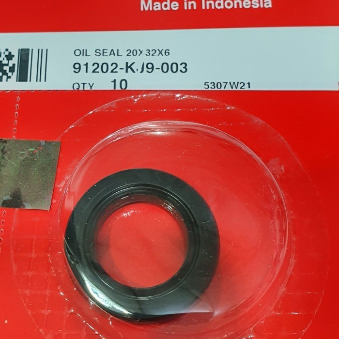 ซีล AS PULLY BEAT VARIO 91202-KJ9-003 ORIGINAL AHM