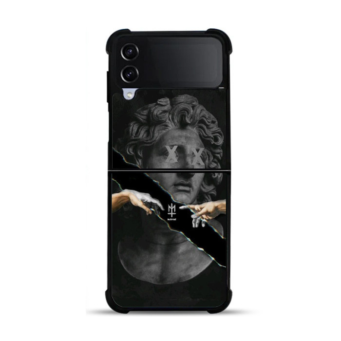 เคส เคส Samsung Galaxy Z Flip 3 Z Flip 4 Z Flip 5 5G โลโก้มารดา DF744