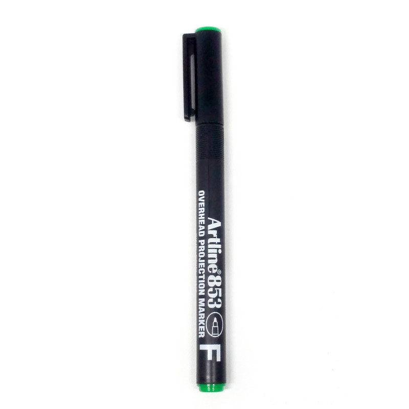 HIJAU Artline 853 - ปากกามาร์กเกอร์ถาวรสีเขียว