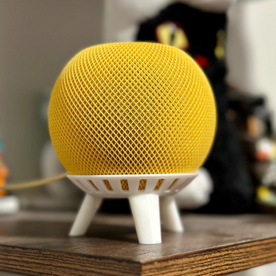 3D พิมพ์ที่กําหนดเอง Apple HomePod Mini Stand Docking Bracket Holder