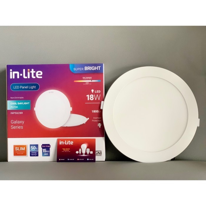 Inlite Inbow Round Led Panel Light 18W 18 Watt - Inps628R