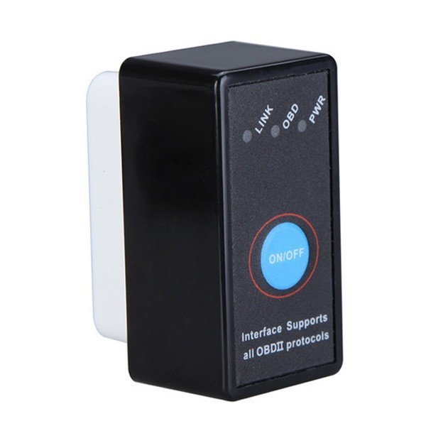Mini Bluetooth Elm327 Obd2 พร้อมสวิตช์เปิดปิดสามารถมรณะได้