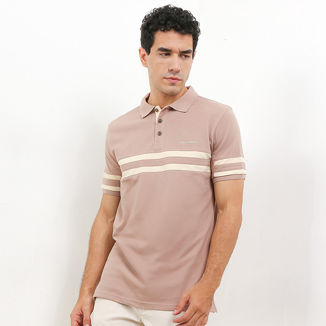 เสื้อโปโลผู้ชาย Obermain DARE Taupe OPA24025TP