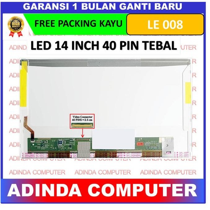 LCD LED แล็ปท็อป Acer Aspire 4743 4240 4535 4540 4735 4740 4740G 4740ZG รับประกัน