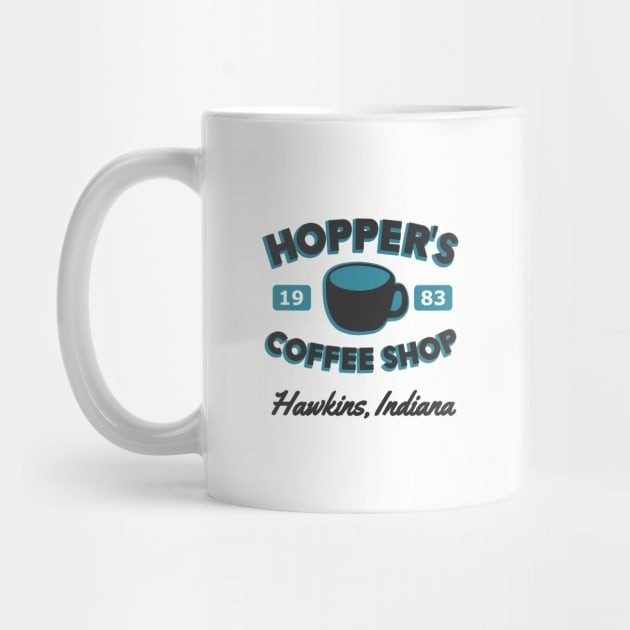 Hopper Hoppers Coffee Shop แก้วกาแฟ