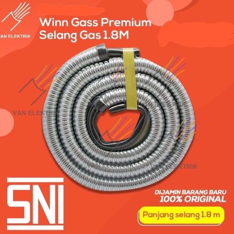 Winn Gass Premium Gas Hose 1.8M / 1.8 เมตร Win Premium