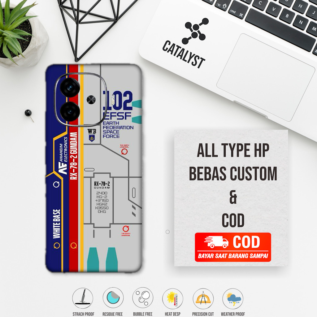 Garskin Skin Iqoo Z9 Fullbody GNDM ซื้อ 1 แถม 2 - ปรับแต่งได้ - Motif 58B