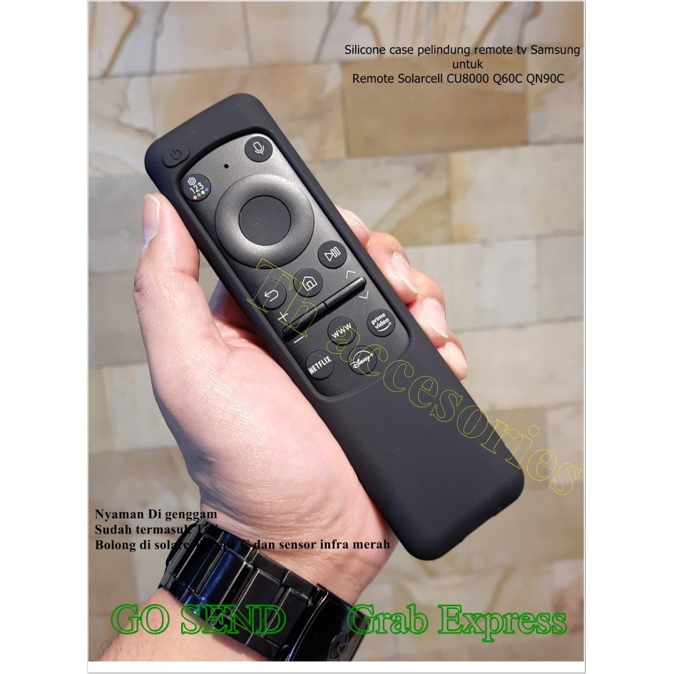 เคสซิลิโคนล่าสุดสําหรับ Samsung Solarcell Cu8000 Tv Remote Protector ใหม่ 2023
