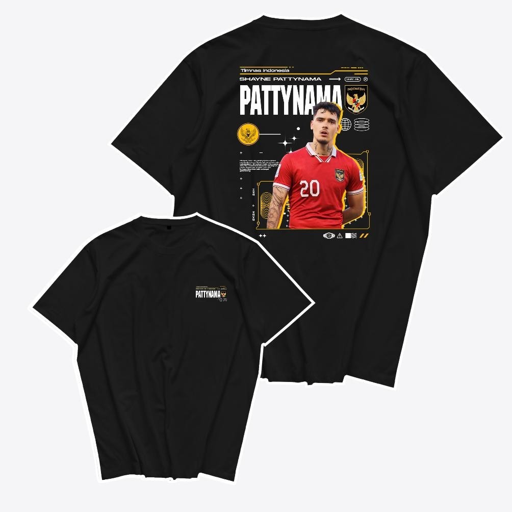 Shayne Pattyama Streetwear เสื้อยืด Streetwear เสื้อทีมชาติ Combed 24S เสื้อยืด