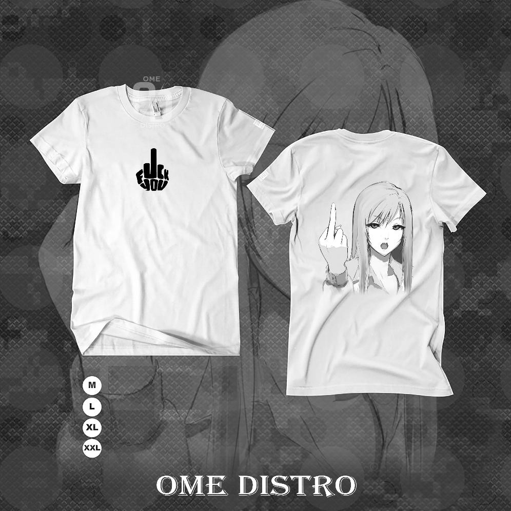 อะนิเมะล่าสุด Fuk You เสื้อยืด Premium V2