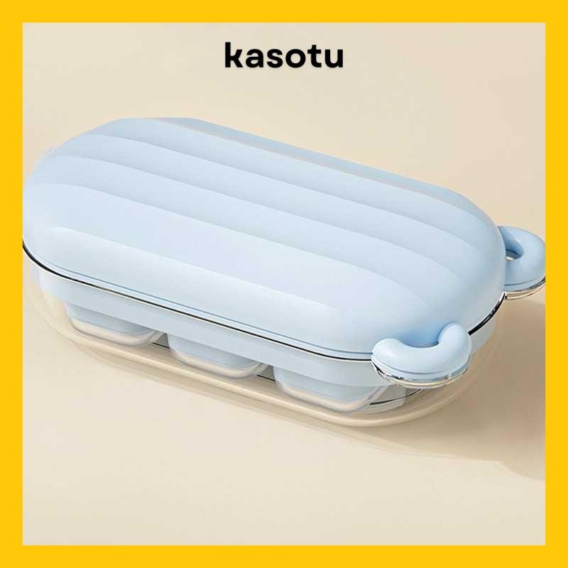 Koulaya Jelly Ice Cube Tray 6 Grid Ice Cube Tray Quick Press - K6