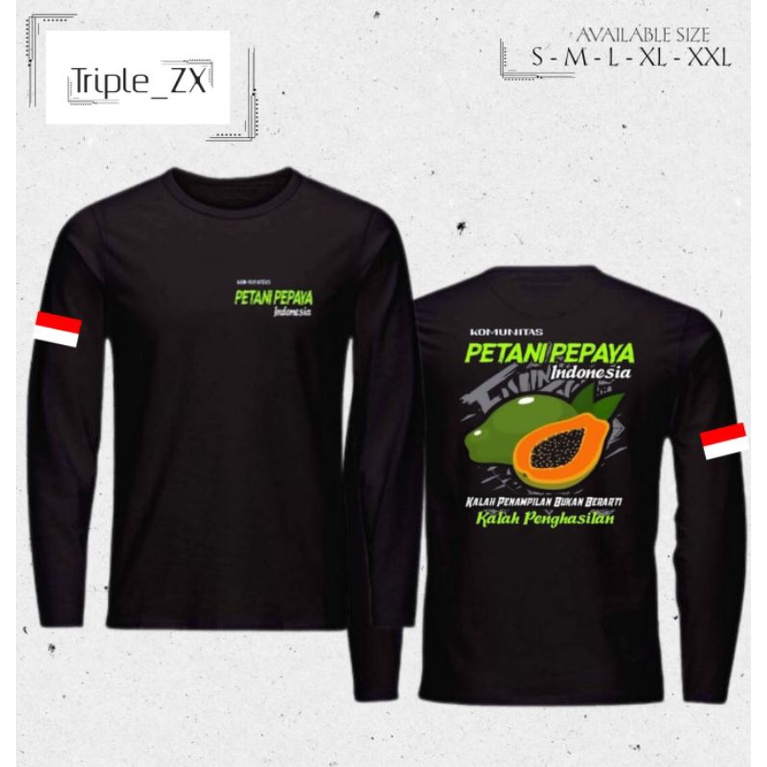 เสื้อยืด PAPAYA FARMERS LONG-SLEEVED