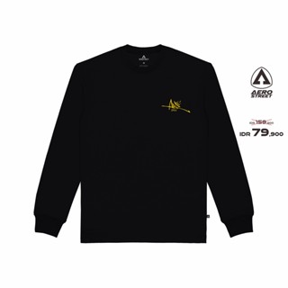 ใหม่!!! เสื้อยืด แขนยาว สีดํา OAAAA