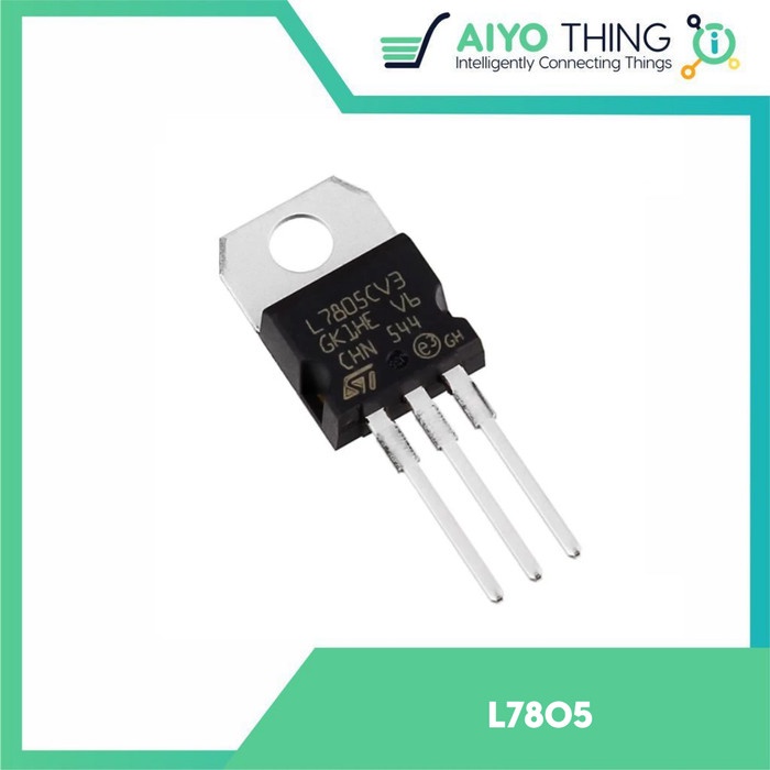 L7805CV L7805 7805 IC7085 IC TO-220 เครื่องปรับแรงดันไฟฟ้าบวก 5V