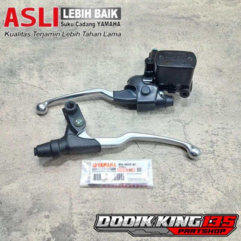 Original YAMAHA R25 CLUTCH HANDLE BRAKE HANDLE COVER RUBBER | 3ka-f6372-01