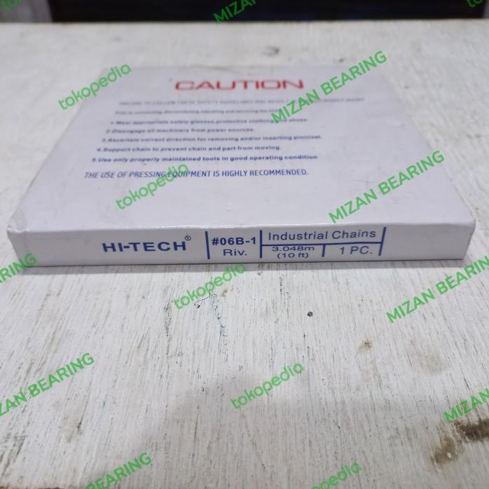 Roller Chain Rante / Rs Chain 06B-1 Hi-Tech ส่งฟรี