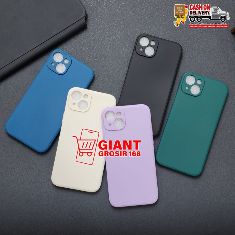 IPhone 15 IPhone 15 Plus IPhone 15 Pro IPhone 15 Pro Max Macaron Square Softcase Candy Macaron / Cas