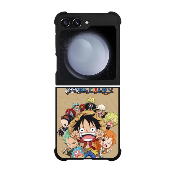 Case Casing Softcase Hardcase Samsung Galaxy Z Flip 5 5G One Piece Anime Character Kawai AO0073