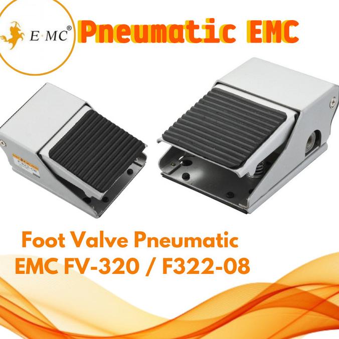 ฟุตวาล์วนิวเมติก Emc Fv-320 / F322-08