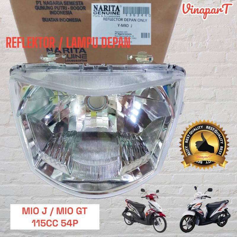 Mica Glass Headlight Reflector yamaha mio j pnp mio gt 115cc 54P