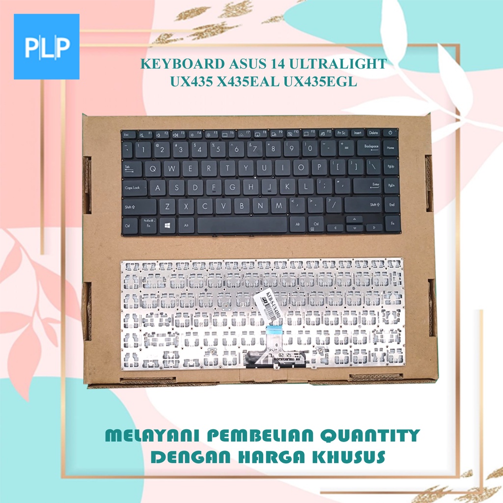 Asus 14 ultralight ux435 x435eal ux435egl คีย์บอร์ด